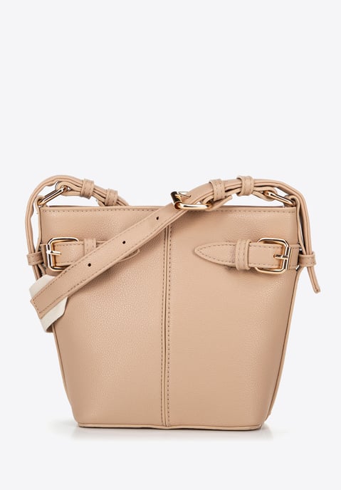 Wittchen Dames Kleine Eco-leren Tote Bag, Beige - Image 2