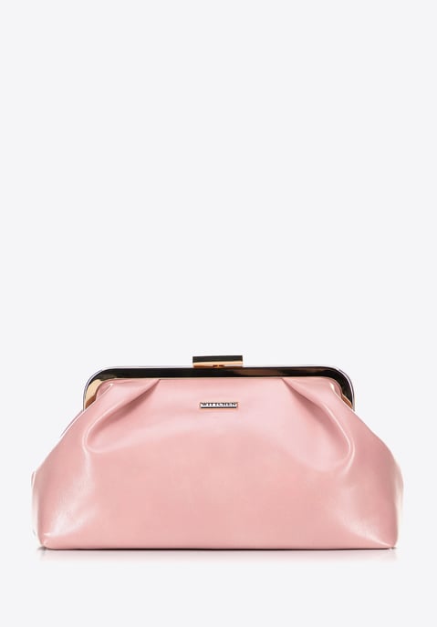 Wittchen Dames handtas van imitatieleer met sluiting, roze, eco-leer - Image 2