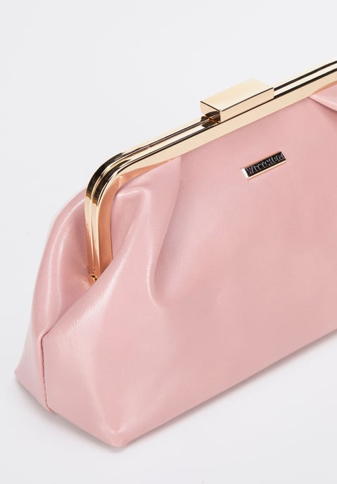 Wittchen Dames handtas van imitatieleer met sluiting, roze, eco-leer - Image 5