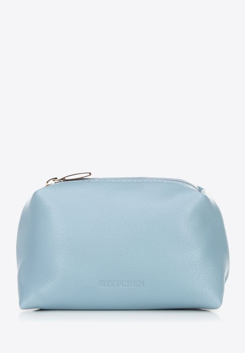 Wittchen Women's mini suitcase with removable pouch blue eco-leather - Image 6