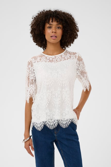 CUpersie Okram Blouse Blouse with short sleeve Relaxed fit - Image 3