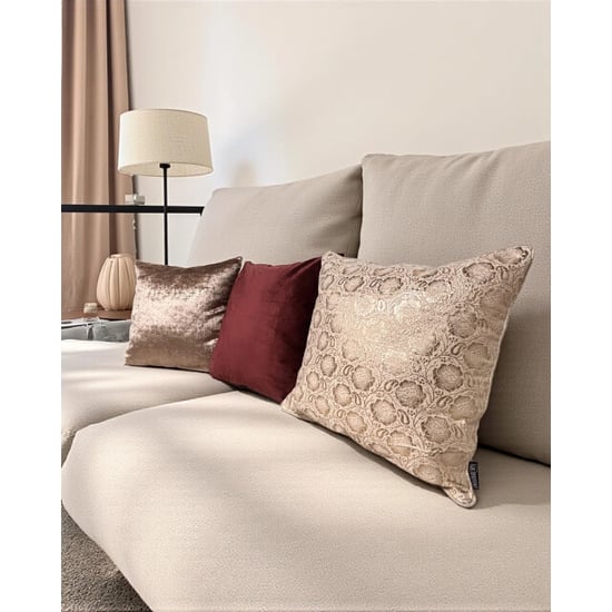 NOVÉE Velvet glossy zazi | 45 x 45 cm | kussenhoes | polyester - Image 2