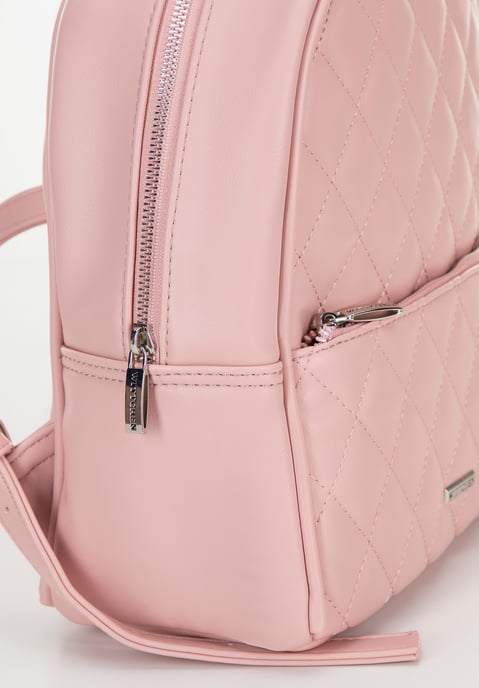 Wittchen Women's Backpack in Imitation Leather with Stitching Pink Pink Eco-leat - Image 4