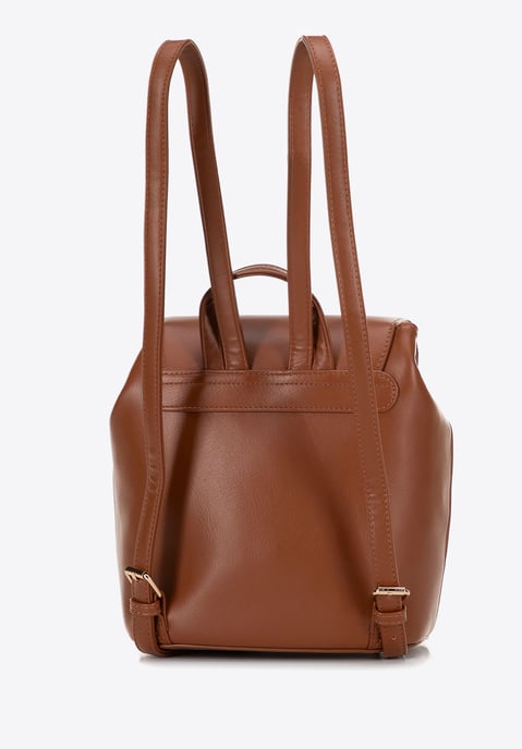 Wittchen Dames Geweven Rugzak Bruin en Beige Bruin en Beige Polyurethaan - Image 2