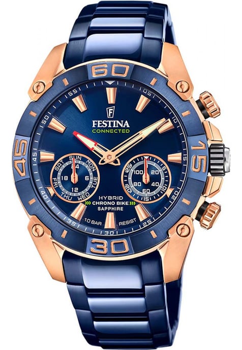 Festina F20549-1 Mens Chrono Bike Smartwatch and Strap Gift Set - Image 2