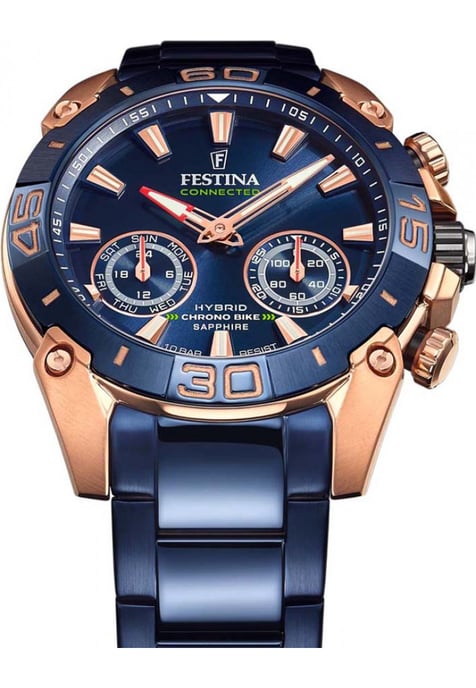 Festina F20549-1 Mens Chrono Bike Smartwatch and Strap Gift Set - Image 4