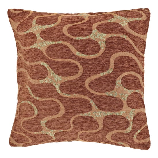 Unique Living sierkussen lux 45x45cm orange flame - Image 1