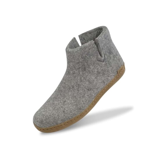 Glerups Low boot leather sole g 01-grey - Image 4