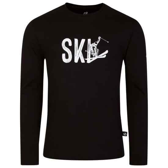 Regatta Mens Stomping Long-Sleeved T-Shirt (Black) - Image 1