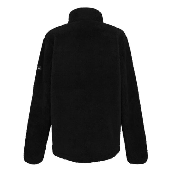 Regatta Mens Midoor Fluffy Fleece Jacket (Black) - Image 5
