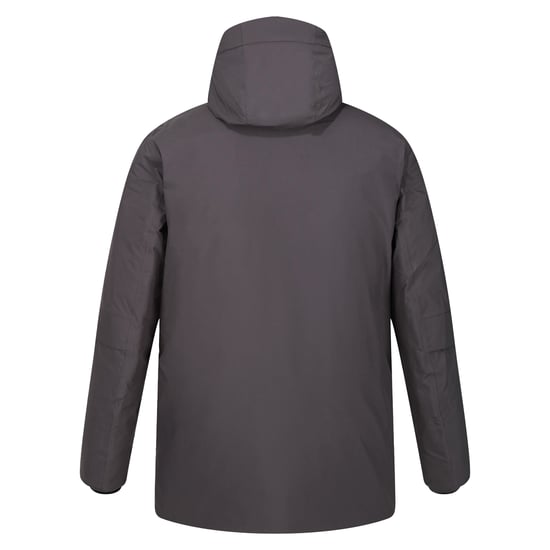 Regatta Yewbank II Parka för herrar (Ash/Danger Red) - Image 2