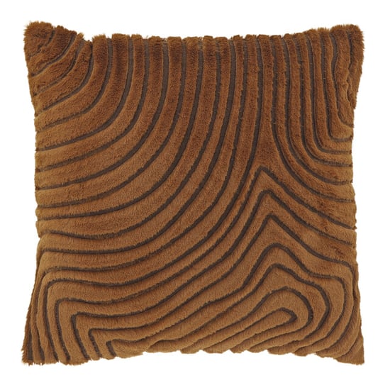 Unique Living sierkussen jace 45x45cm leather brown - Image 1