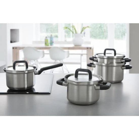 BK Cookware Bk flow cool kookpannenset rvs veilig afgietsysteem - Image 6