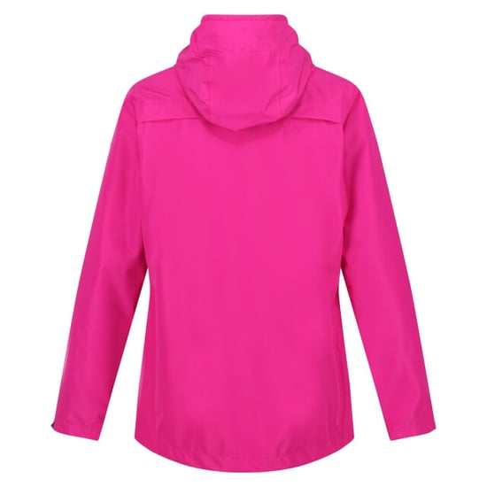 Regatta Womens/Ladies Bayarma Lightweight Waterproof Jacket (Neon Pink) - Image 3