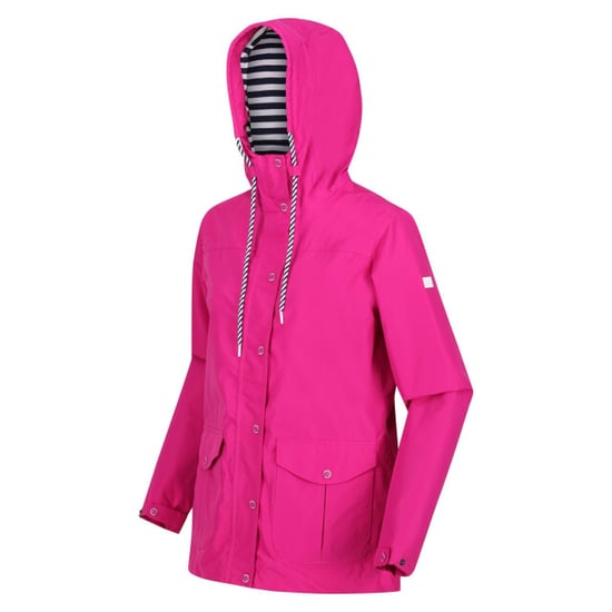 Regatta Womens/Ladies Bayarma Lightweight Waterproof Jacket (Neon Pink) - Image 4
