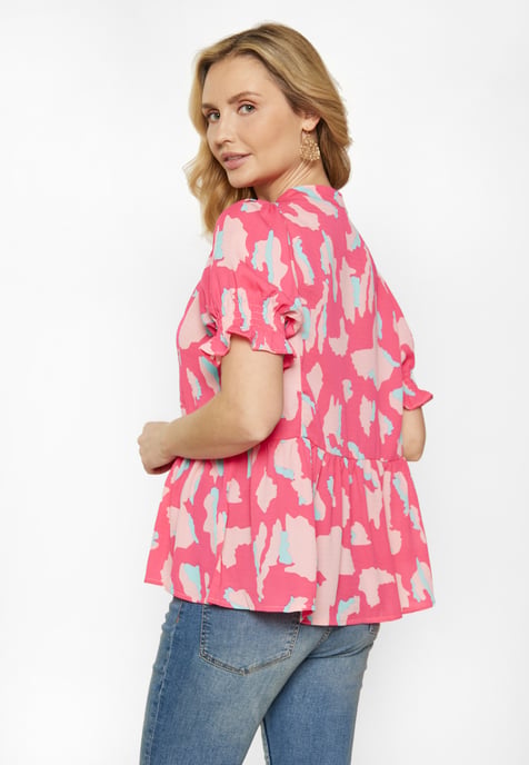 usha Blouse vrouwen roze - Image 4