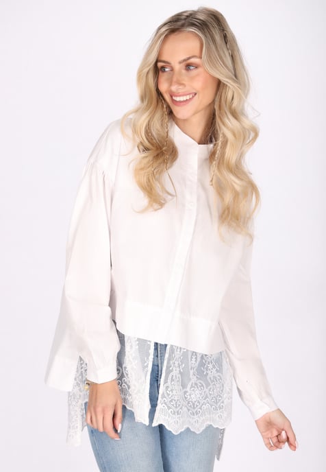 IZIA Blouse Dames wit - Image 3