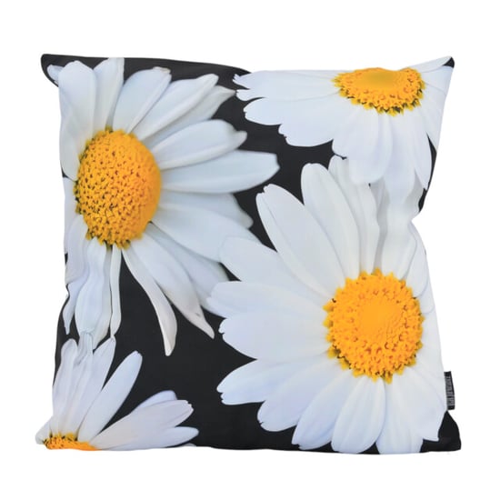 Gek op kussens! Sierkussen daisies | 45 x 45 cm | katoen/polyester - Image 1