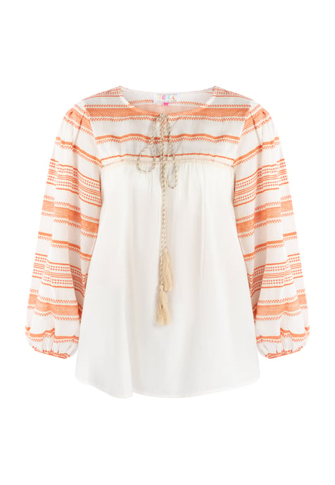 IZIA Blouse Dames oranje - Image 1