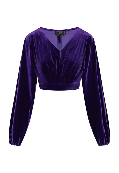 Faina Blouse Dames violet - Image 1