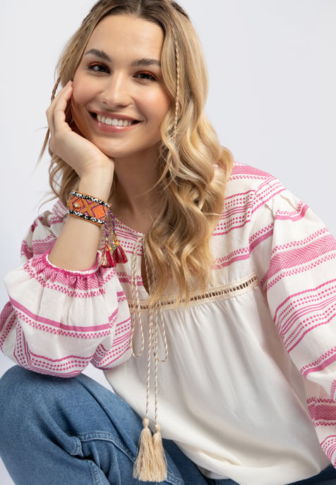 IZIA Blouse Dames roze - Image 5