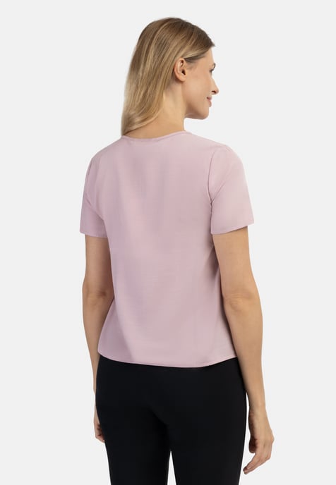usha Blouse shirt Dames oud roze - Image 4
