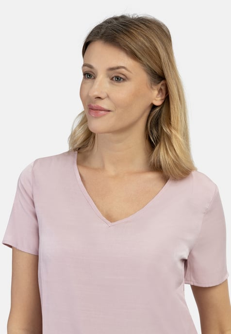 usha Blouse shirt Dames oud roze - Image 5