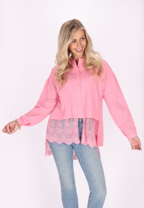 IZIA Blouse Dames roze - Image 3
