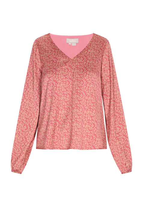 usha Blouse Dames Oud roze beige - Image 1