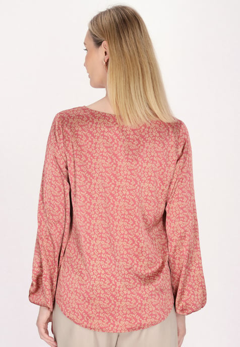 usha Blouse Dames Oud roze beige - Image 4