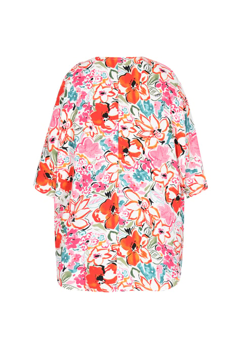 IZIA Grote maat blouse vrouwen roos - Image 5