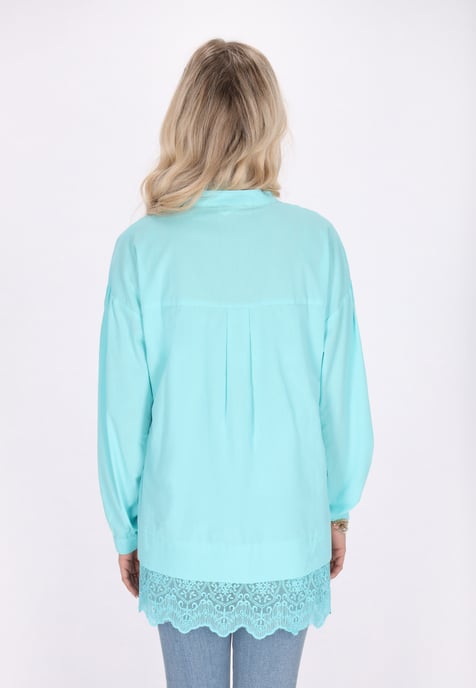 IZIA Blouse Dames aqua - Image 4
