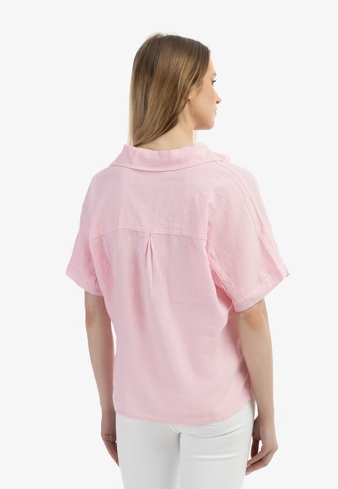 usha Blouse shirt Dames lichtroze - Image 4