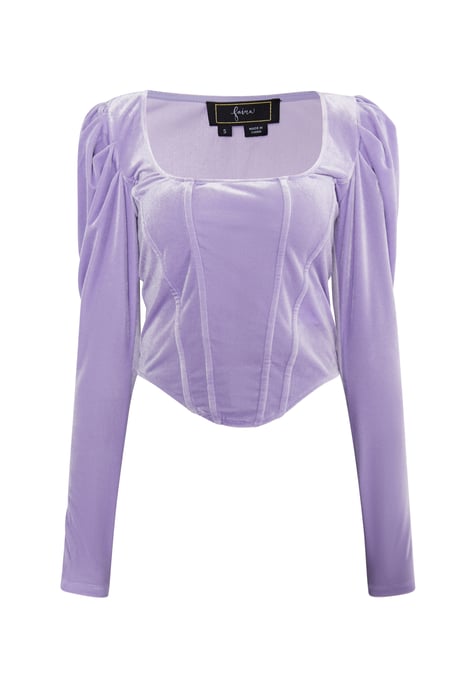 Faina Blouse women lavender - Image 1