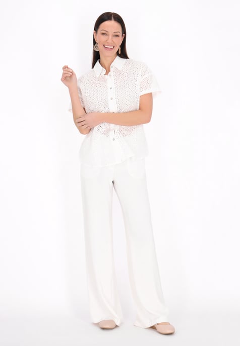 usha Overhemd vrouwen wit - Image 2