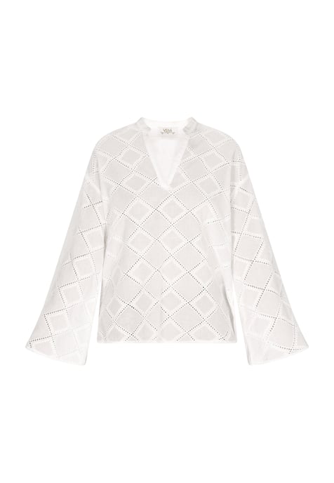 usha Blouse Dames wit - Image 1