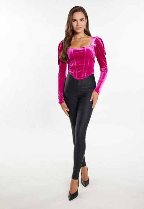 Faina Blouse women pink - Image 2