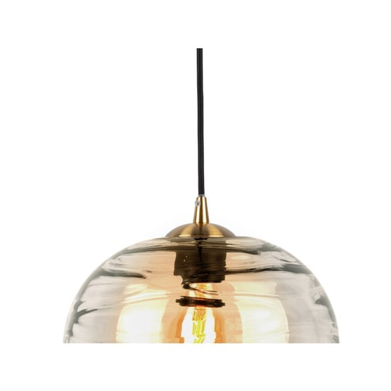 Leitmotiv hanglamp glamour globe amber - Image 2