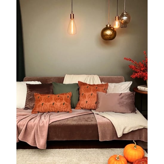 Gek op kussens! Sierkussen velvet mokka | 45 x 45 cm | polyester - Image 2