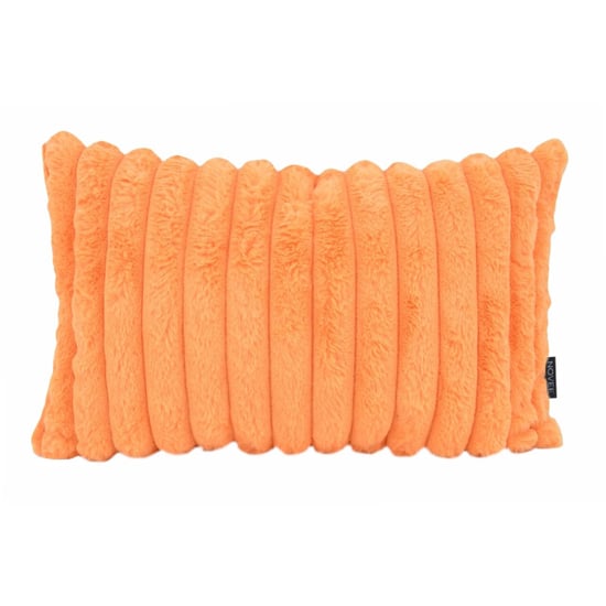 NOVÉE Sierkussen rosie rib oranje | 30 x 50 cm | polyester - Image 1