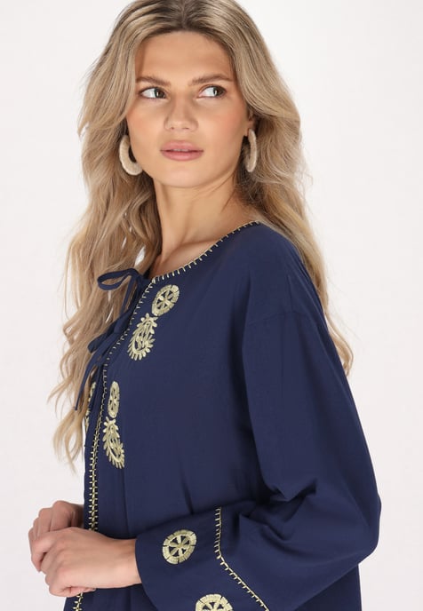 usha Blouse Dames marine - Image 5