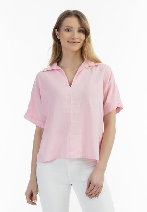 usha Blouse shirt Dames lichtroze - Image 3