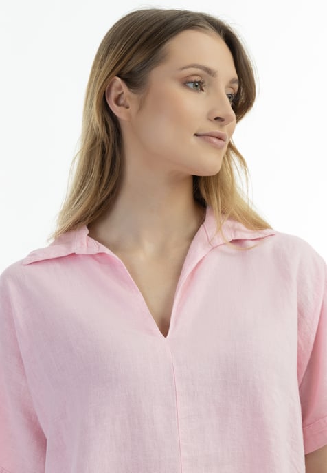 usha Blouse shirt Dames lichtroze - Image 5