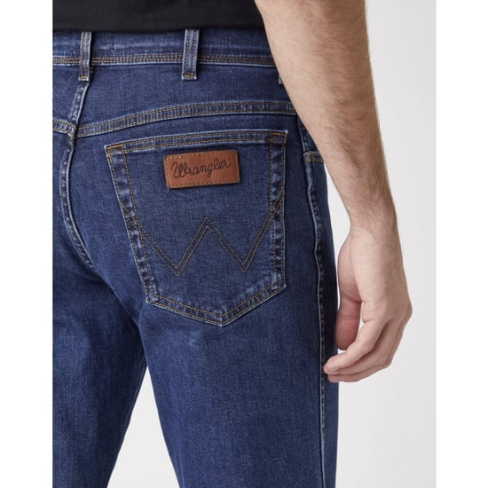 Wrangler Texas stretch darkstone blue denim - Image 2