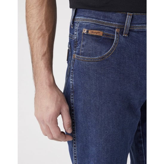 Wrangler Texas stretch darkstone blue denim - Image 5
