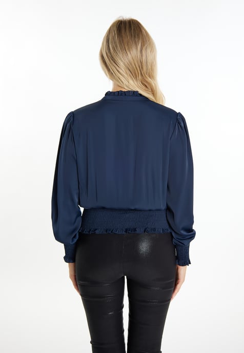 Faina Blouse Dames marine - Image 4