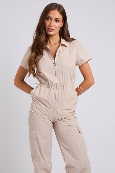 Stone Daniel Parachute Zip Through Jumpsuit - Image 3