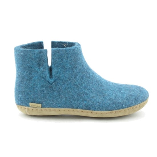 Glerups Low boot leather sole g 06-petrol - Image 1