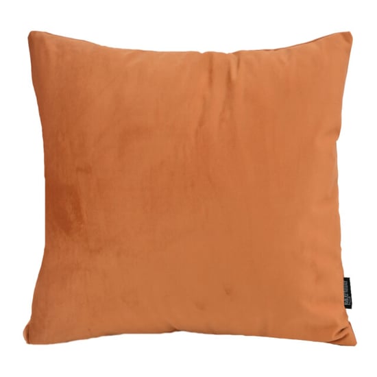 Gek op kussens! Sierkussen velvet terracotta | 45 x 45 cm | velvet/polyester - Image 1