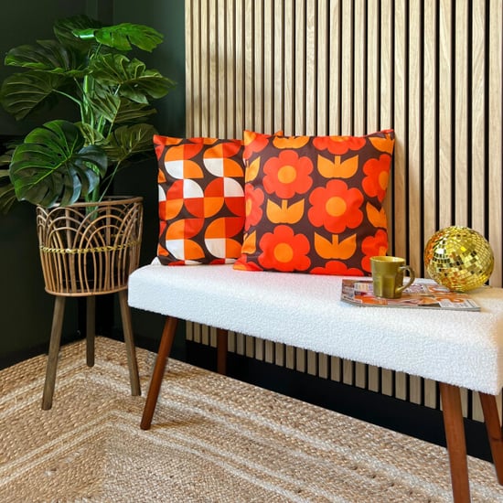 Gek op kussens! Sierkussen retro style #6 | 45 x 45 cm | katoen/polyester - Image 2